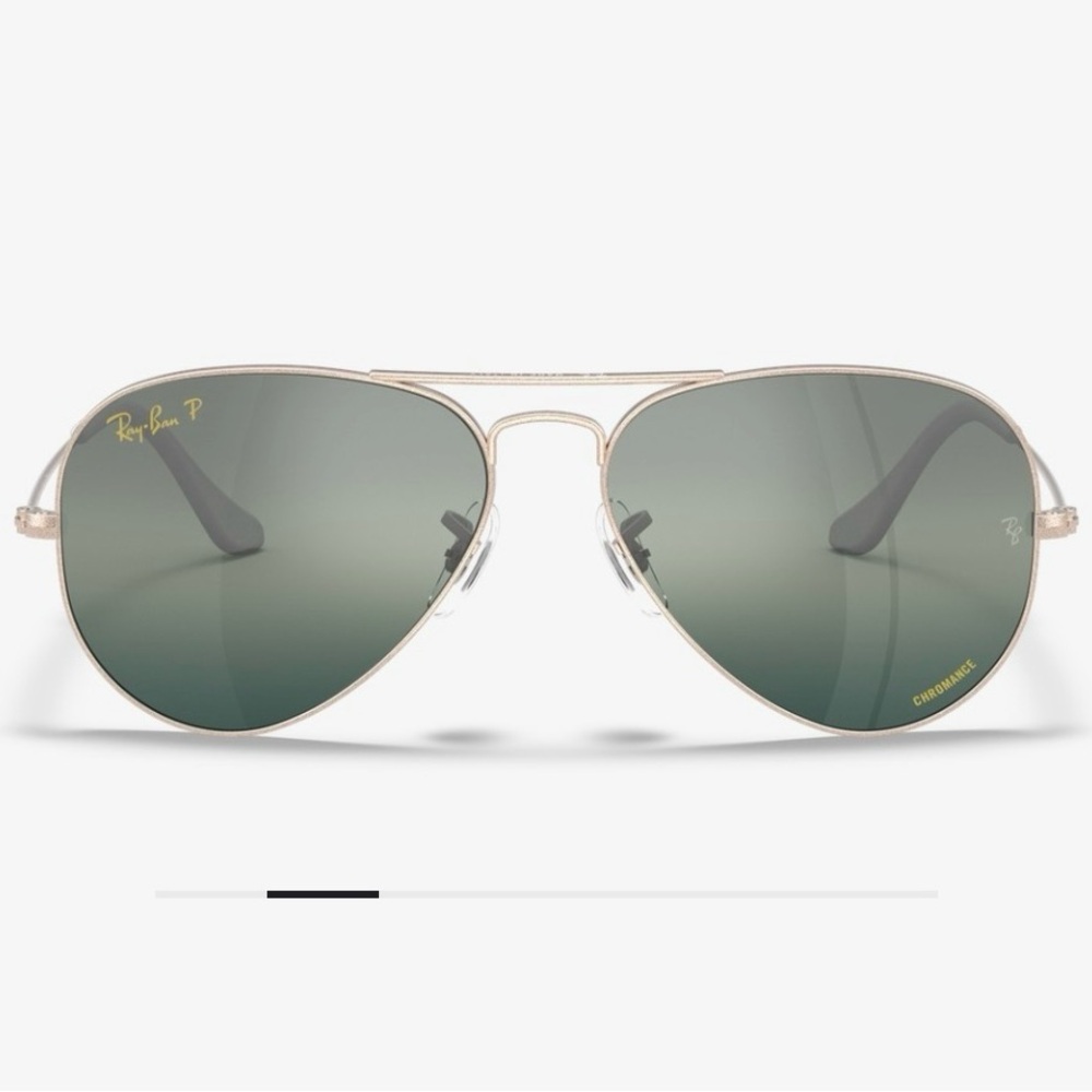 Ray-ban Aviator polarized sunglasses Blue/silver Mirror chromance